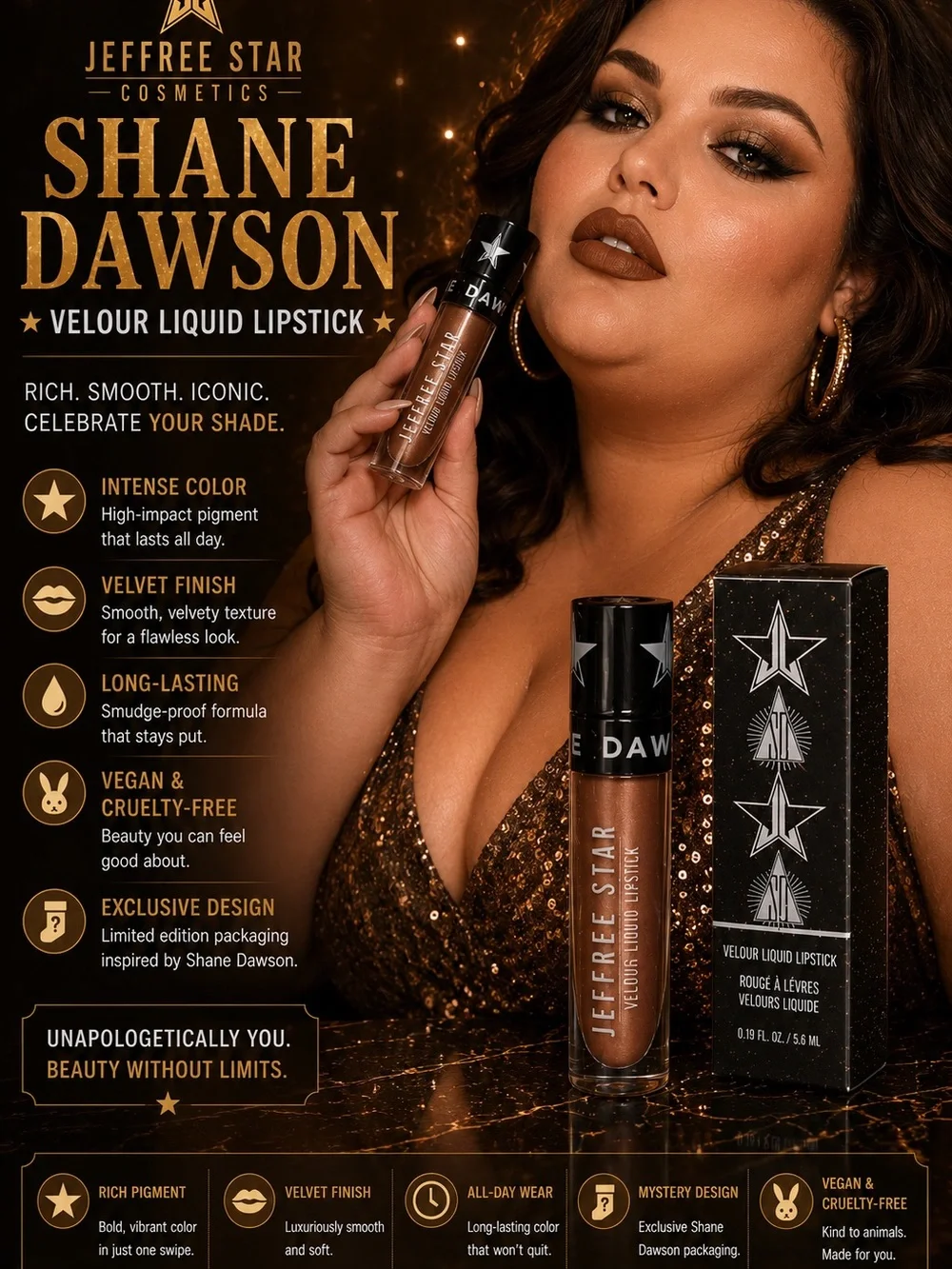 Jeffree Star Shane Dawson Shane Velour Liquid Lipstick